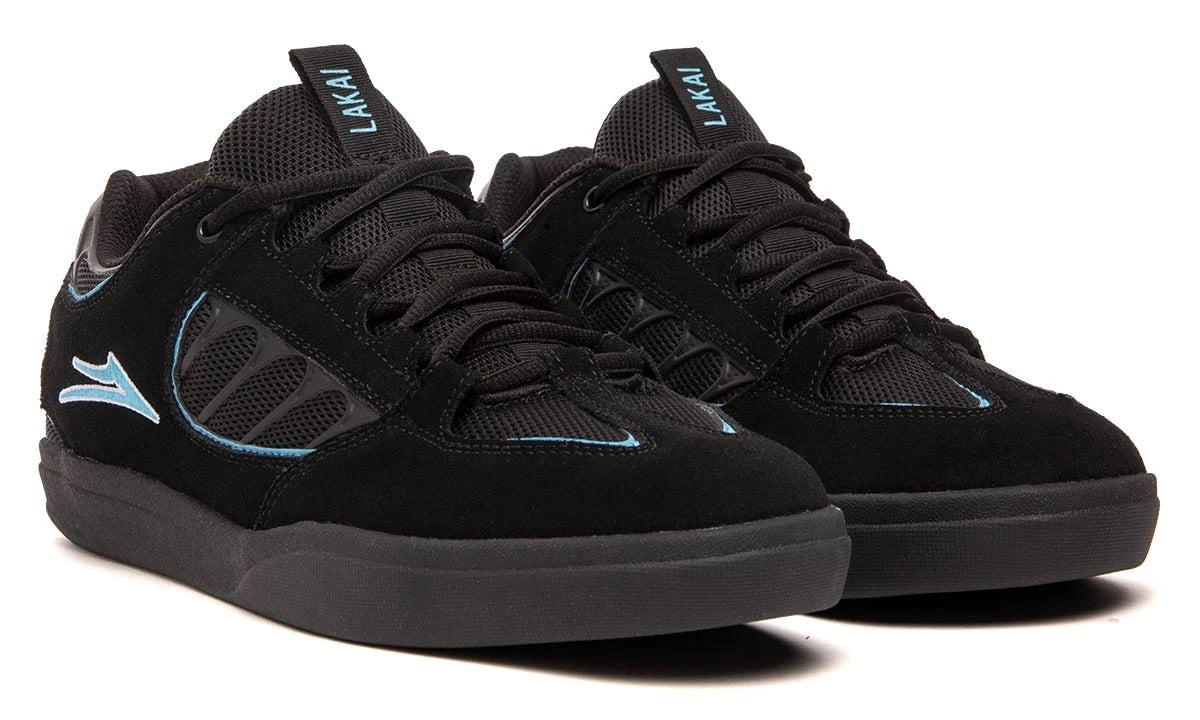 Lakai Shoes Carroll - Black Suede - Bow Shock Marketplace