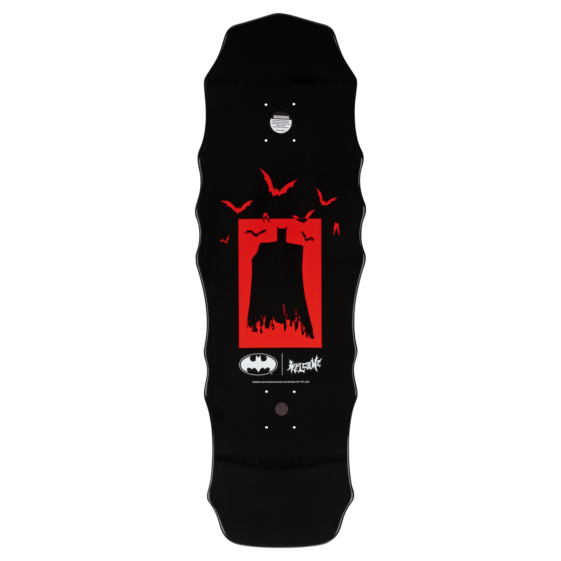 Welcome x Batman Catwoman on Widow Deck - 10″ Black - Bow Shock Marketplace