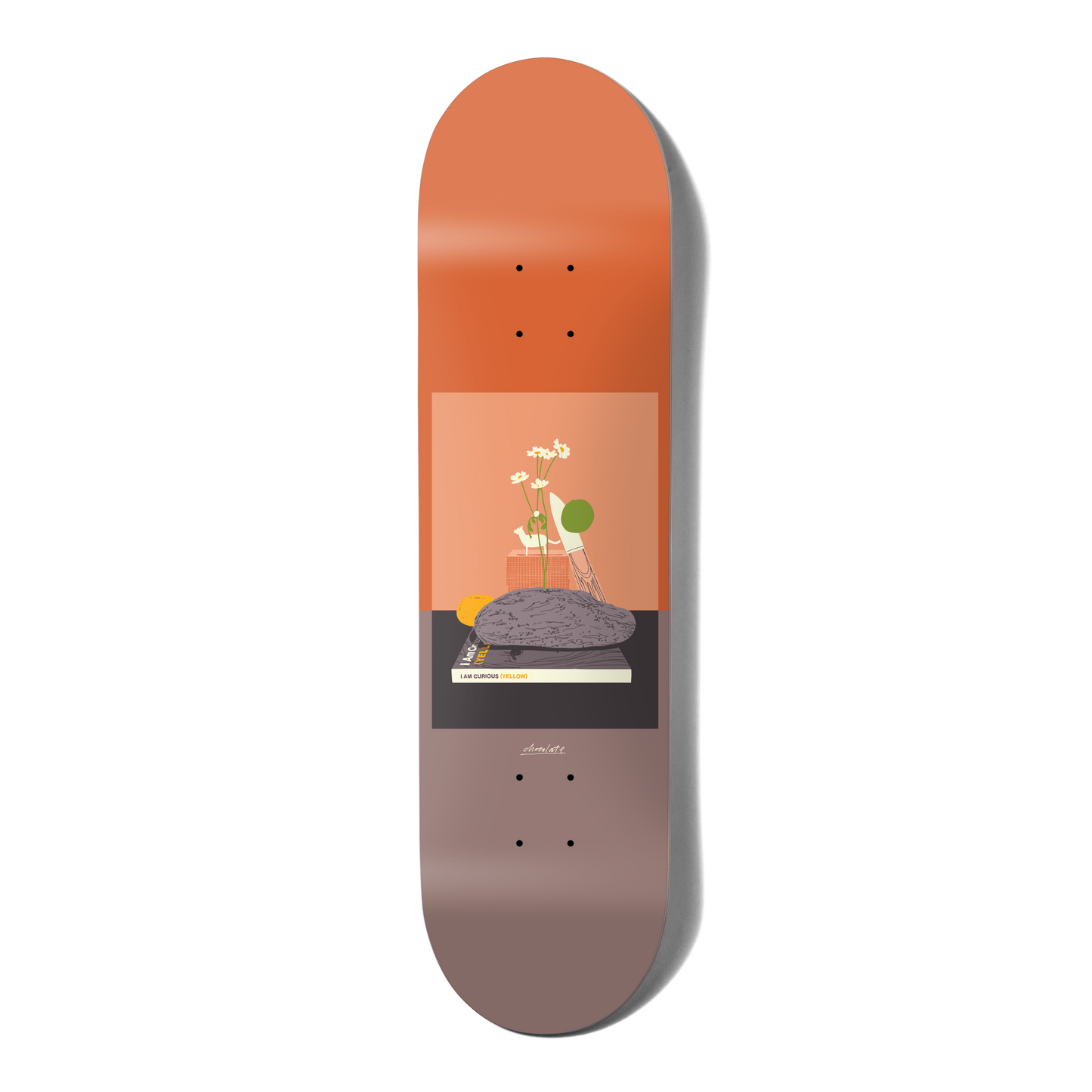 Chocolate Anderson Hecox Still Skateboard Deck - 8.25″ - Bow Shock Marketplace