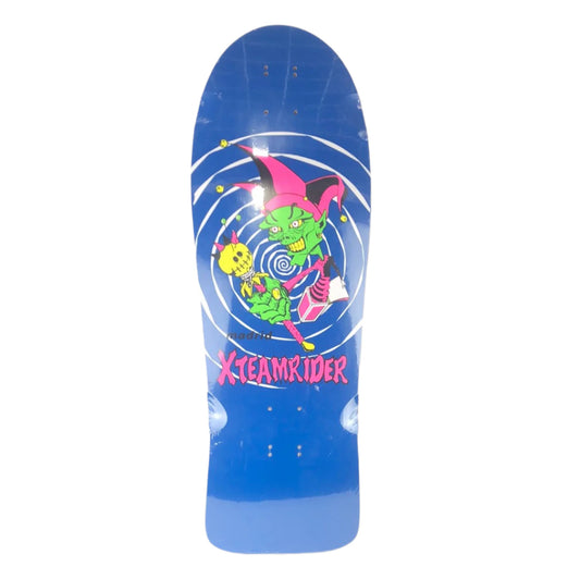 Madrid X Team Rider Jester John Lucero Blue Size 10'' Vintage NOS Reissue Deck