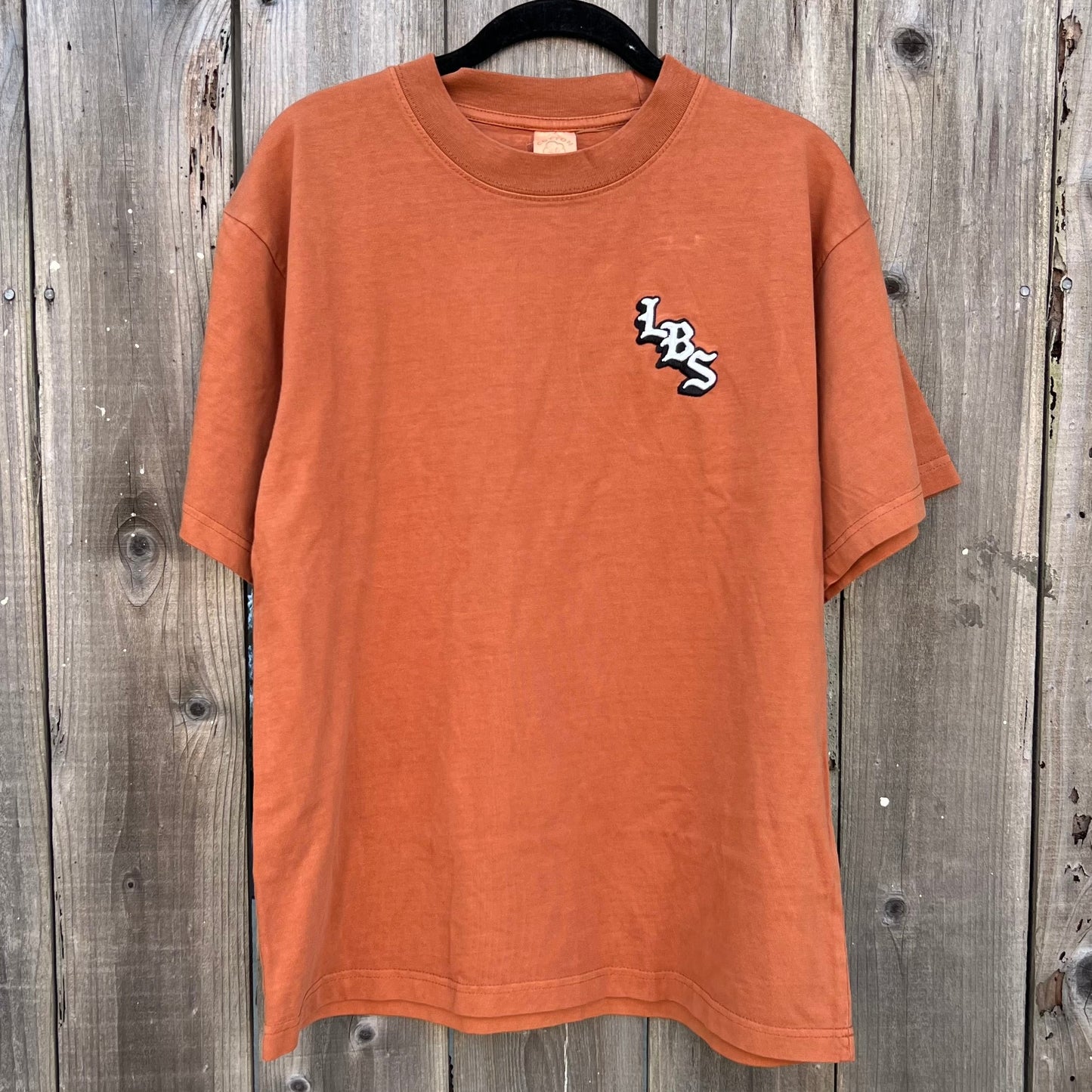 Long Beach Skate Co LBS Long Side Pigment Rust Oversized S/s Shirt