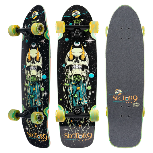 Sector Nine Chop Hop Charge  30.5" X 8.625" Cruiser Complete Skateboard