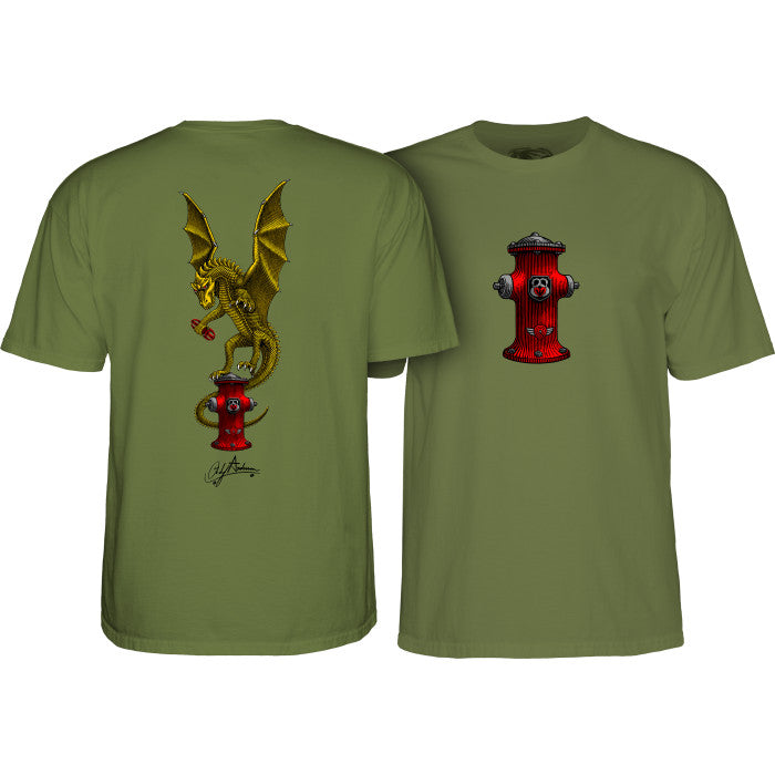 POWELL PERALTA ANDY ANDERSON "VAJRA" T-SHIRT - Bow Shock Marketplace