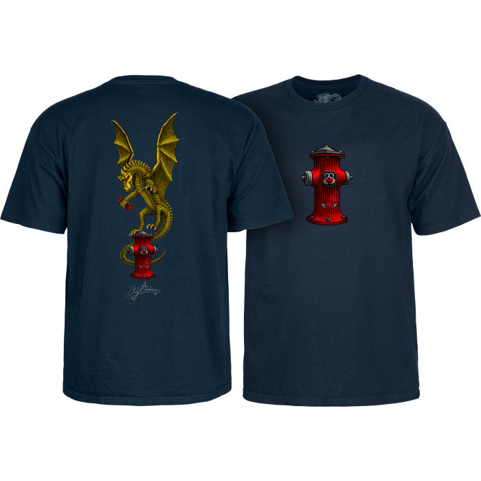 POWELL PERALTA ANDY ANDERSON "VAJRA" T-SHIRT - Bow Shock Marketplace