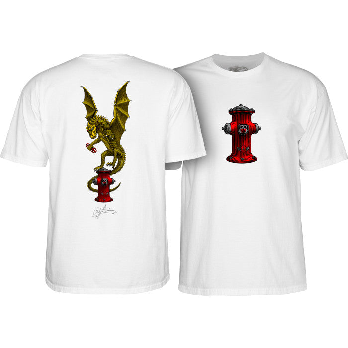 POWELL PERALTA ANDY ANDERSON "VAJRA" T-SHIRT - Bow Shock Marketplace