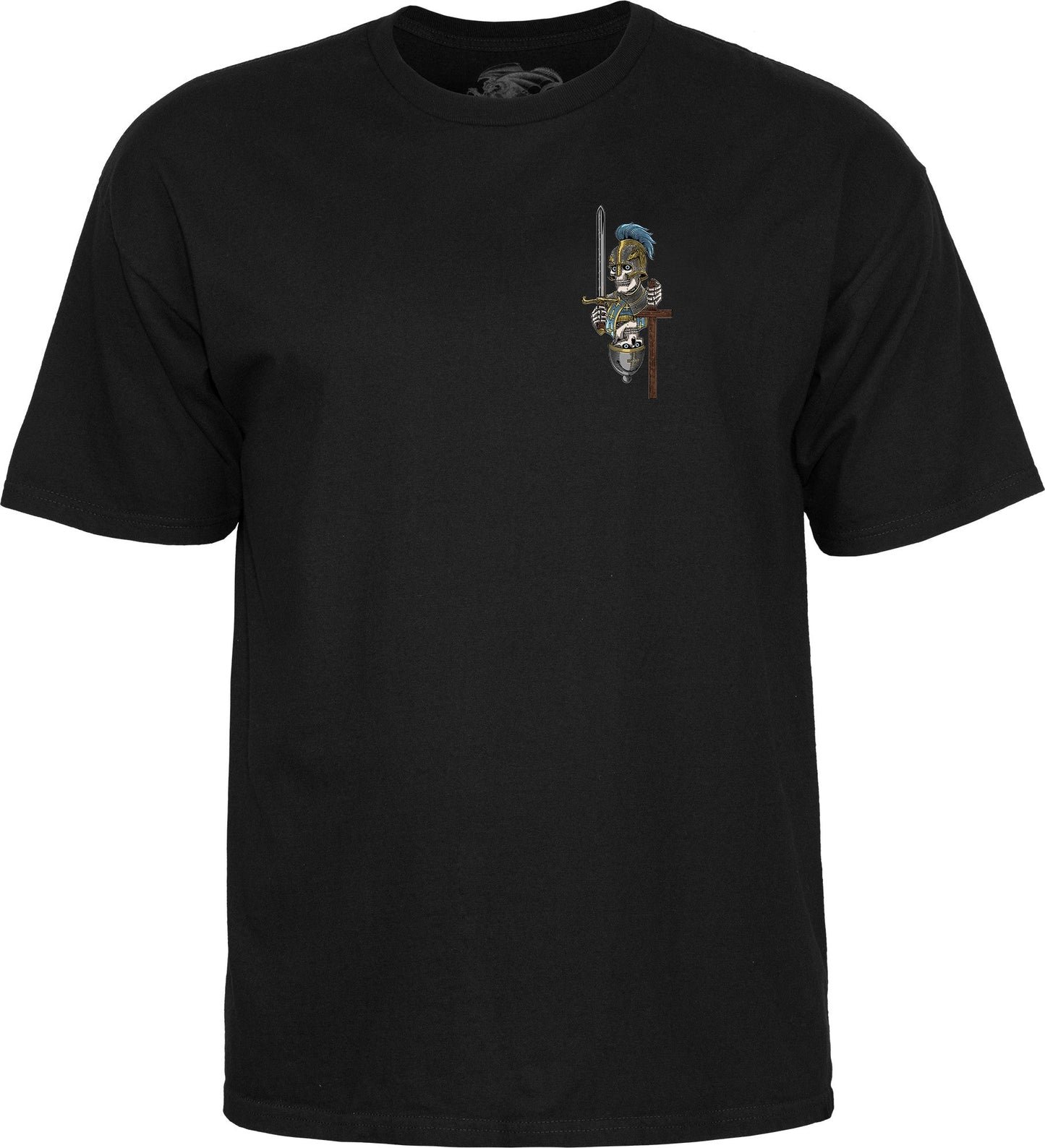 Powell Peralta Dan Corrigan Chess Skulls T-Shirt - Black
