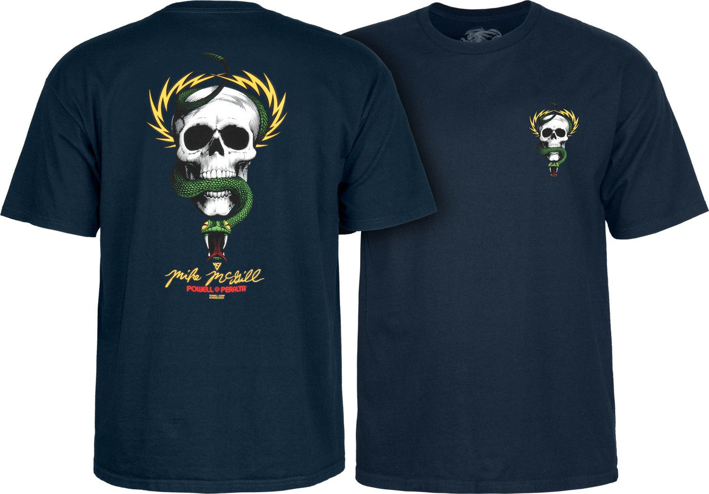 Powell Peralta Mike McGill Skull & Snake T-shirt - Bow Shock Marketplace