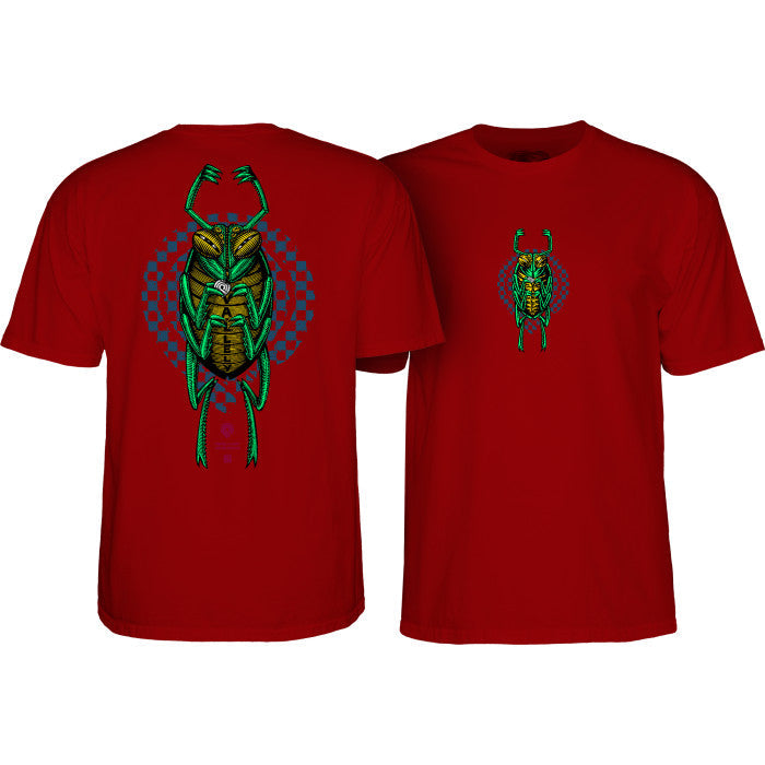 POWELL PERALTA MIKE VALLELY "BUG" T-SHIRT - Bow Shock Marketplace