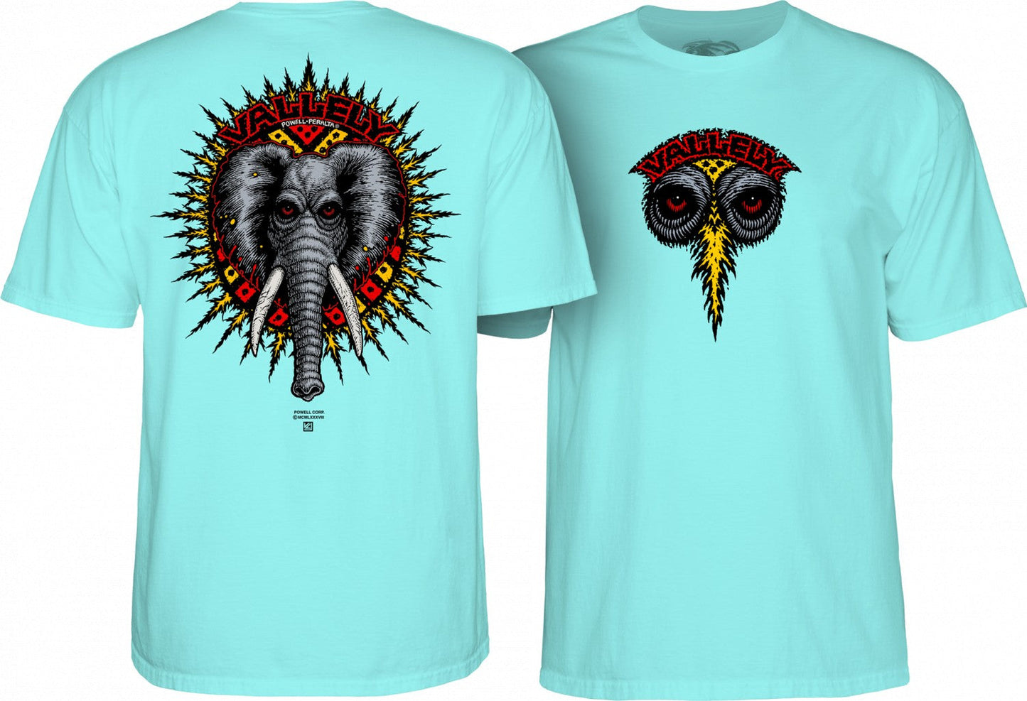 Powell Peralta Mike Vallely Elephant T-Shirt - Bow Shock Marketplace