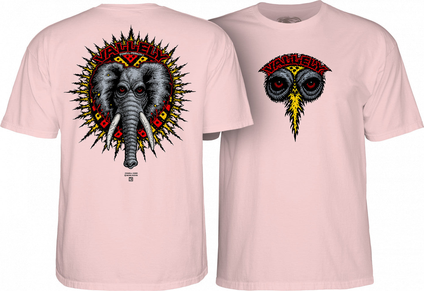 Powell Peralta Mike Vallely Elephant T-Shirt - Bow Shock Marketplace