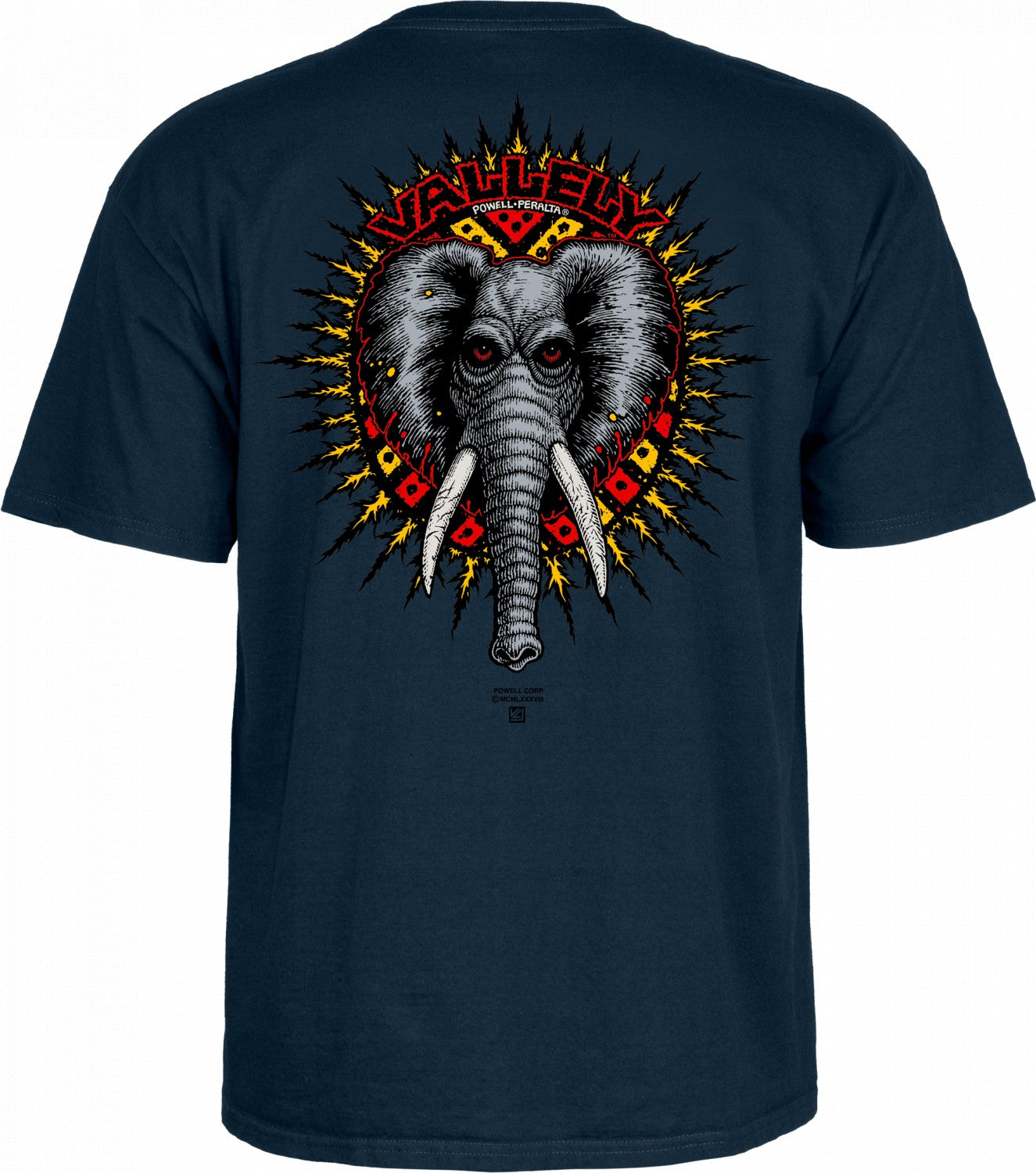 Powell Peralta Mike Vallely Elephant T-Shirt - Bow Shock Marketplace