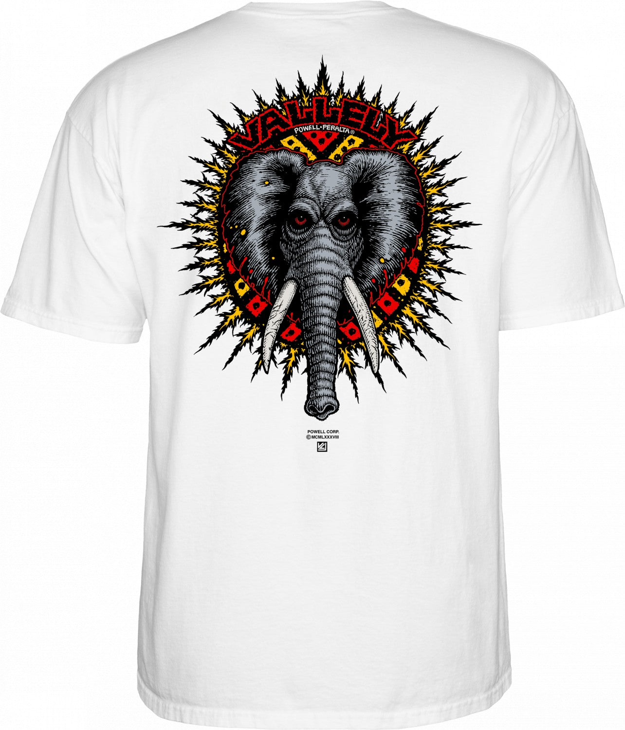 Powell Peralta Mike Vallely Elephant T-Shirt - Bow Shock Marketplace