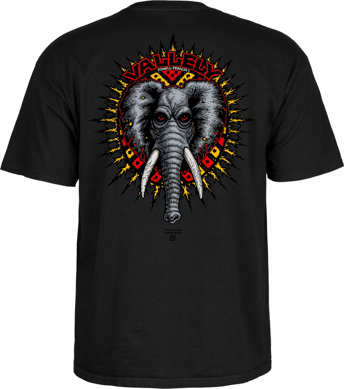 Powell Peralta Mike Vallely Elephant T-Shirt - Bow Shock Marketplace