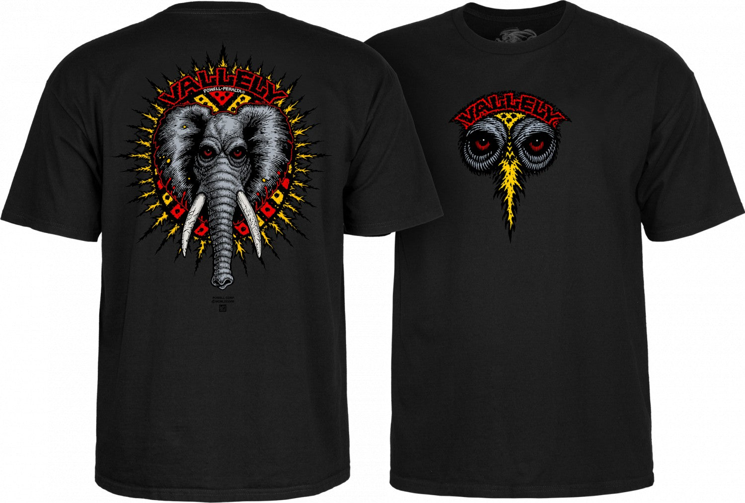 Powell Peralta Mike Vallely Elephant T-Shirt - Bow Shock Marketplace