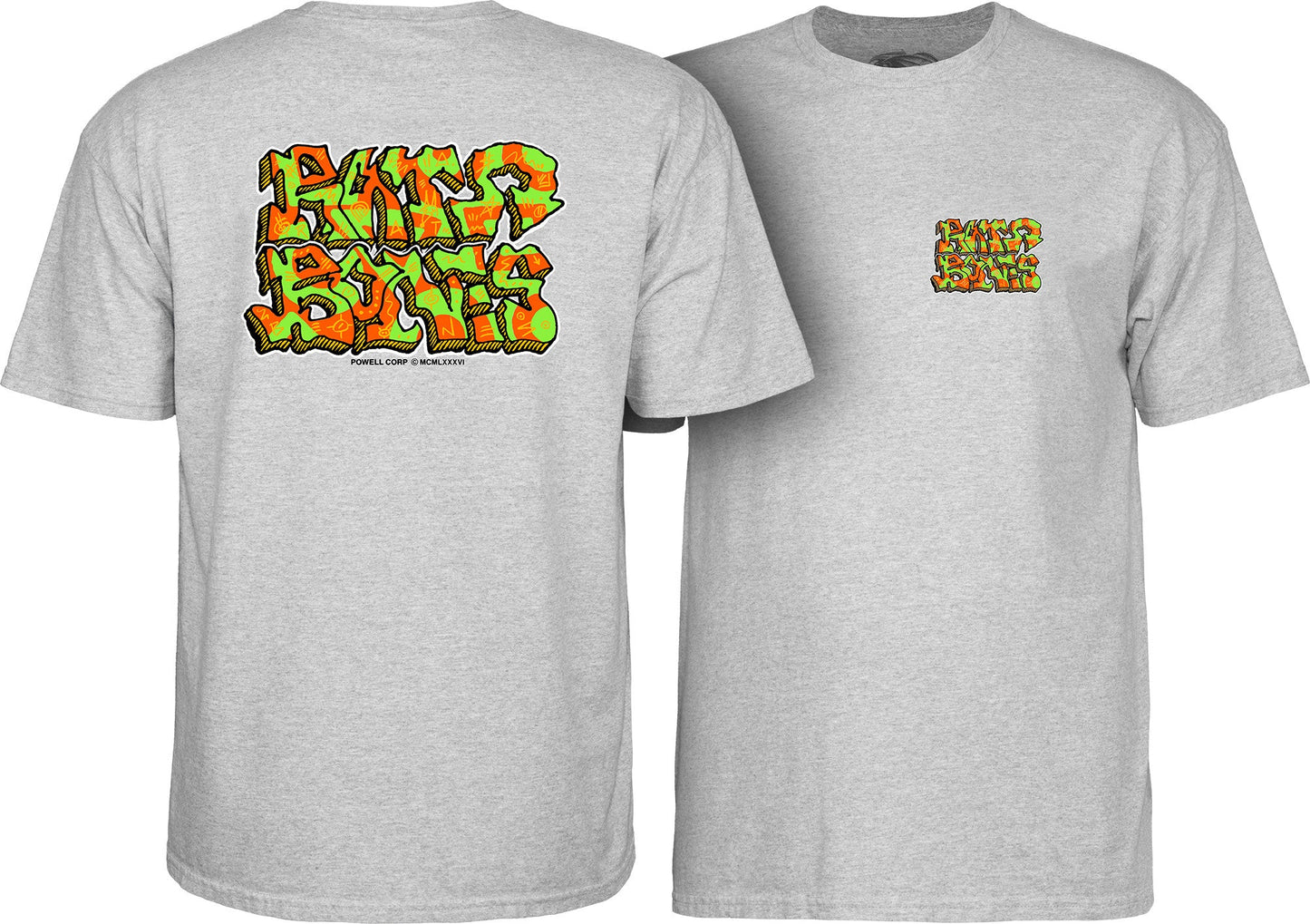 Powell Peralta Rat Bones Graffiti T-Shirt - Bow Shock Marketplace