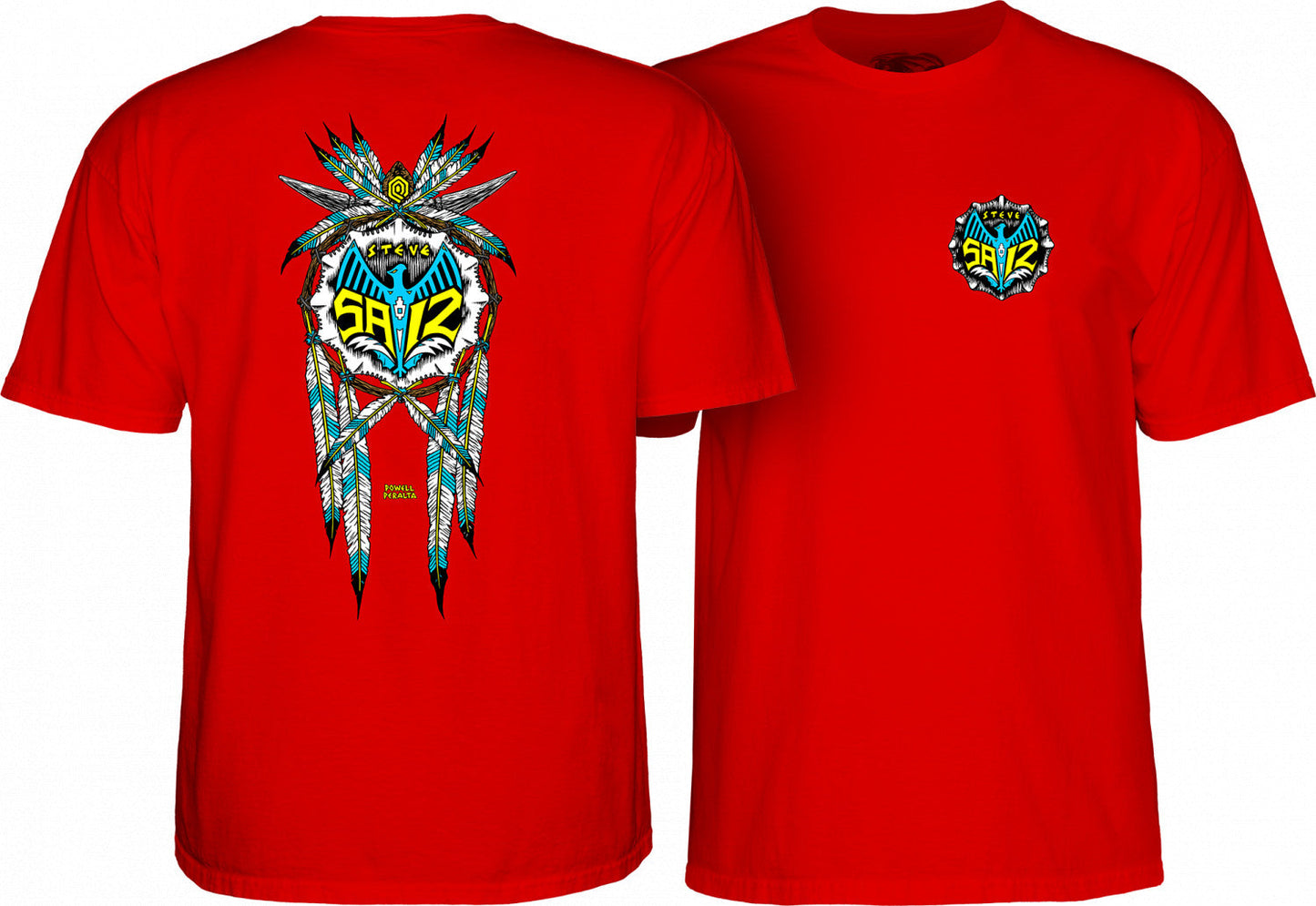 Powell Peralta Steve Saiz Totem T-Shirt - Bow Shock Marketplace