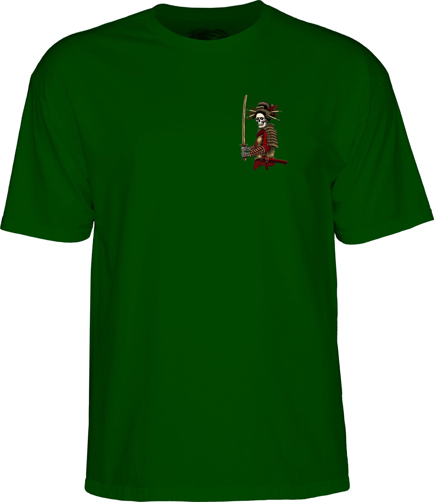 Powell Peralta Sakura Yosozumi Onna-Bugeisha T-shirt - Forest Green