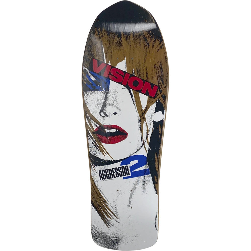 Vision Aggressor 2 Modern Concave 10" Skateboard Deck - Bow Shock Marketplace