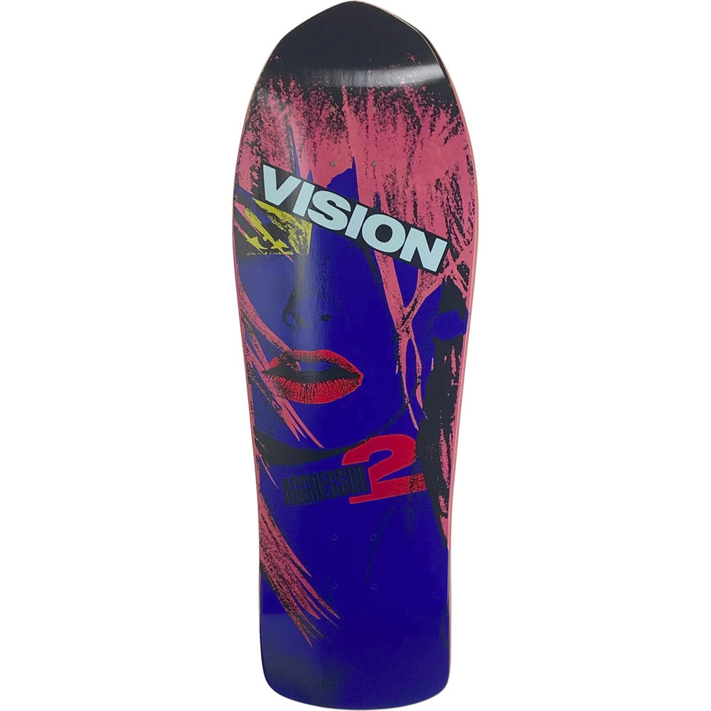Vision Aggressor 2 Modern Concave 10" Skateboard Deck - Bow Shock Marketplace