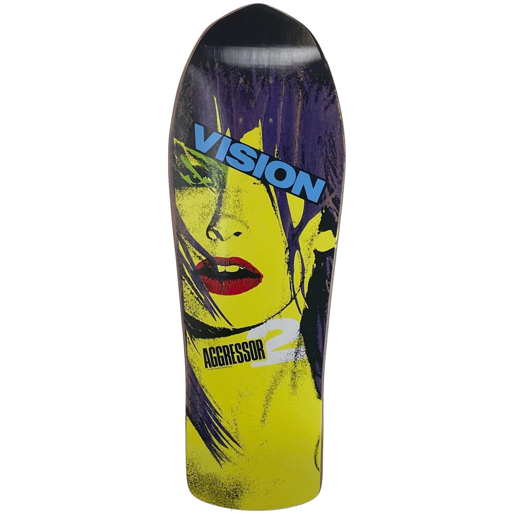 Vision Aggressor 2 Modern Concave 10" Skateboard Deck - Bow Shock Marketplace