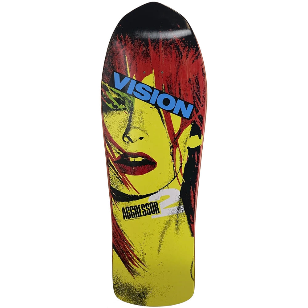 Vision Aggressor 2 Modern Concave 10" Skateboard Deck - Bow Shock Marketplace