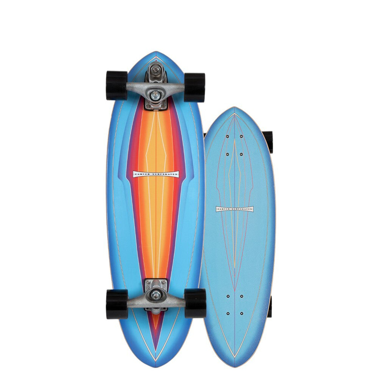 Carver Blue Haze Surfskate Complete C7 (V0) - 31″ - Bow Shock Marketplace
