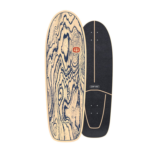 Carver Grain Surfskate Deck (V4) - 31.25″ - Bow Shock Marketplace