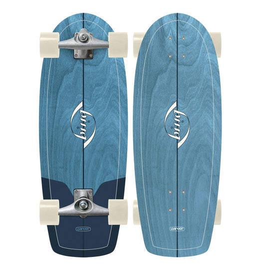 Carver x Bing Puck Surfskate Complete CX Raw (V5) - 27.5" - Bow Shock Marketplace