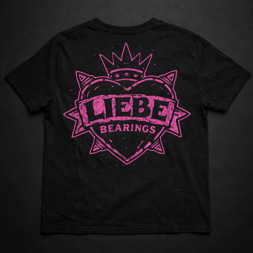 Liebe Bearings Punk Heart T-Shirt