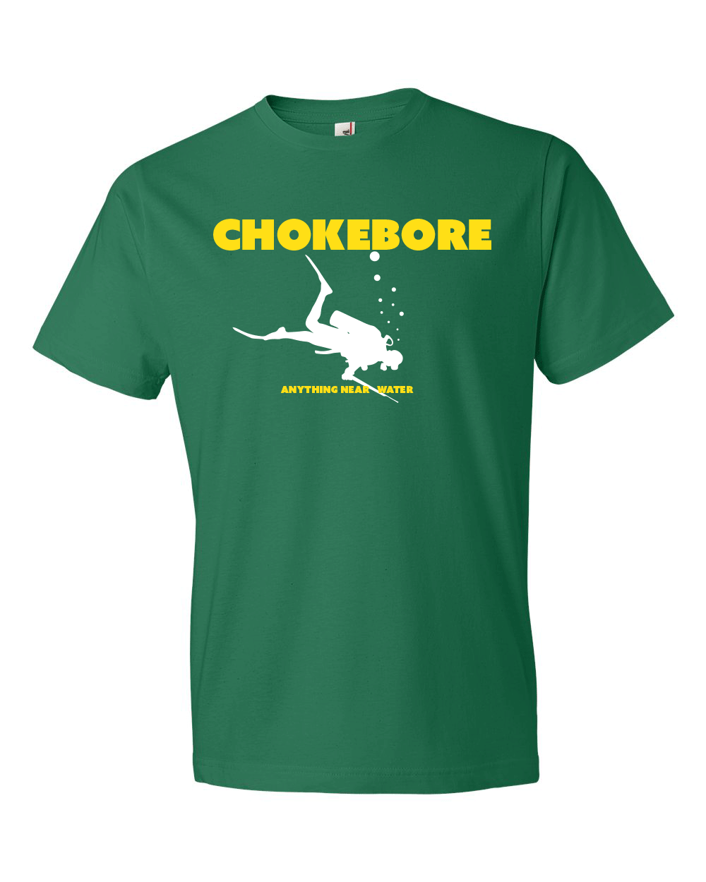 Chokebore "Diver" T-Shirt w/ Amrep NOISE back logo - Bow Shock Marketplace