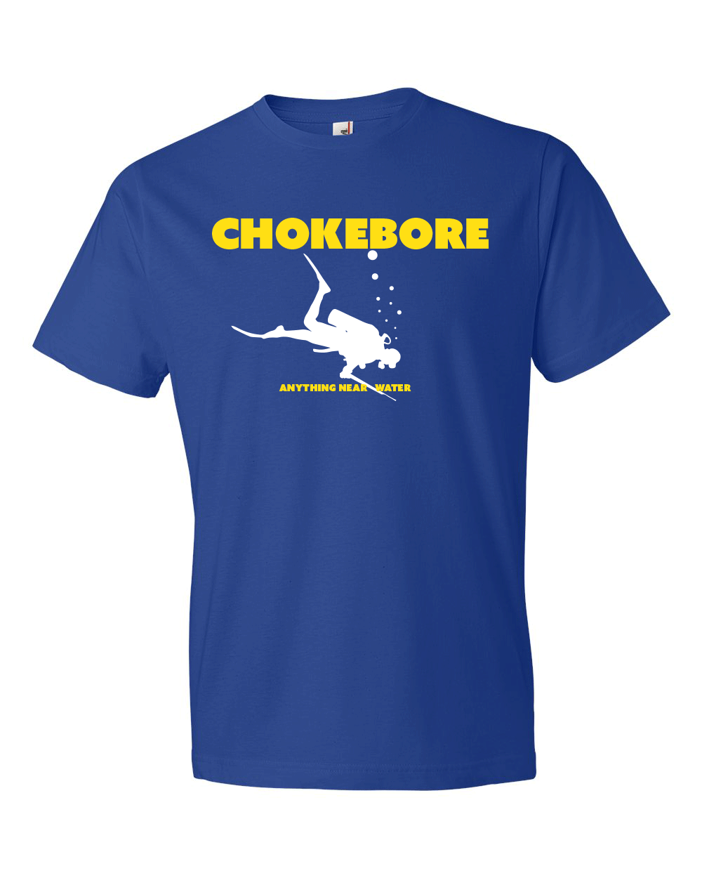 Chokebore "Diver" T-Shirt w/ Amrep NOISE back logo - Bow Shock Marketplace