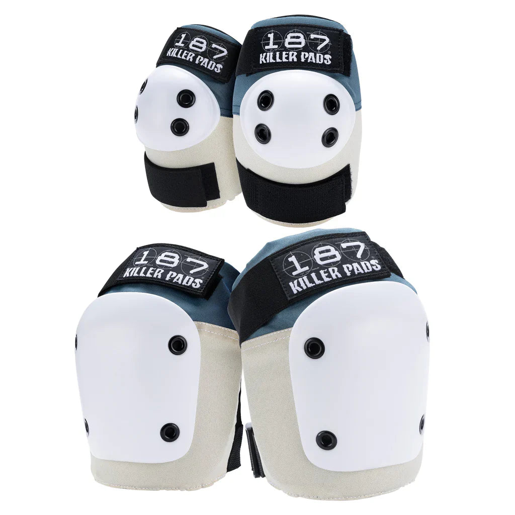 187 Combo Pack Knee/Elbow Pad Set - Stone/Khaki - Bow Shock Marketplace