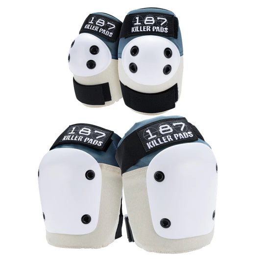 187 Combo Pack Knee/Elbow Pad Set - Stone/Khaki - Bow Shock Marketplace