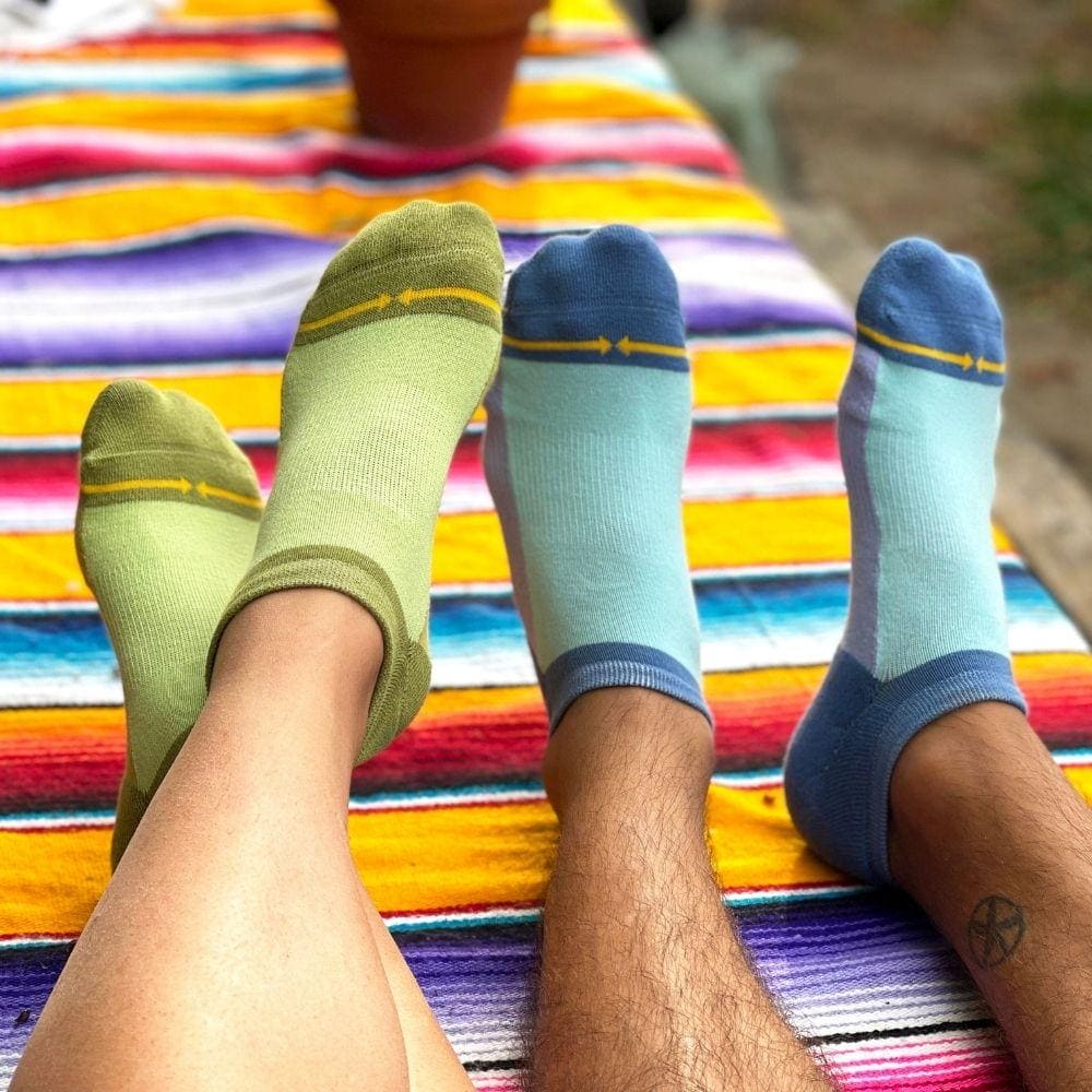 Ocean Organic Cotton No Show Socks From MERGE4