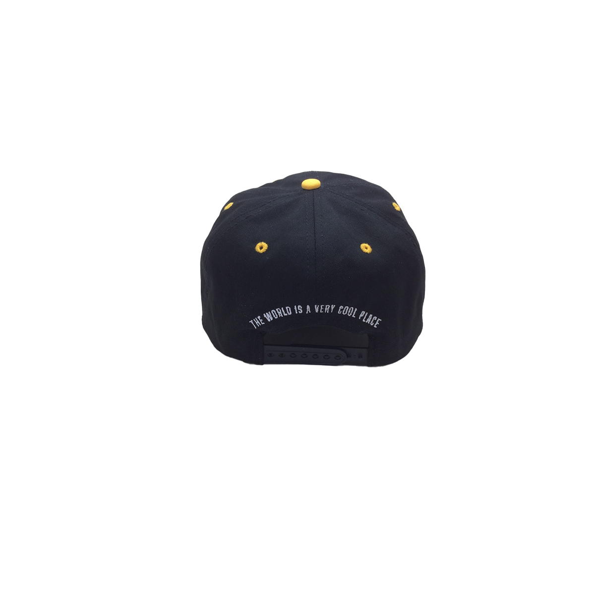 Baker Cool Place Black Yellow Snapback Hat