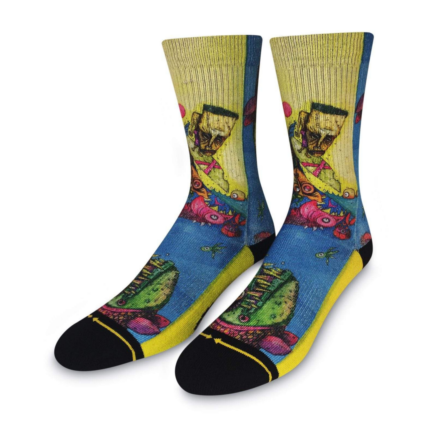 Bad Otis Link Big Fish Crew Socks