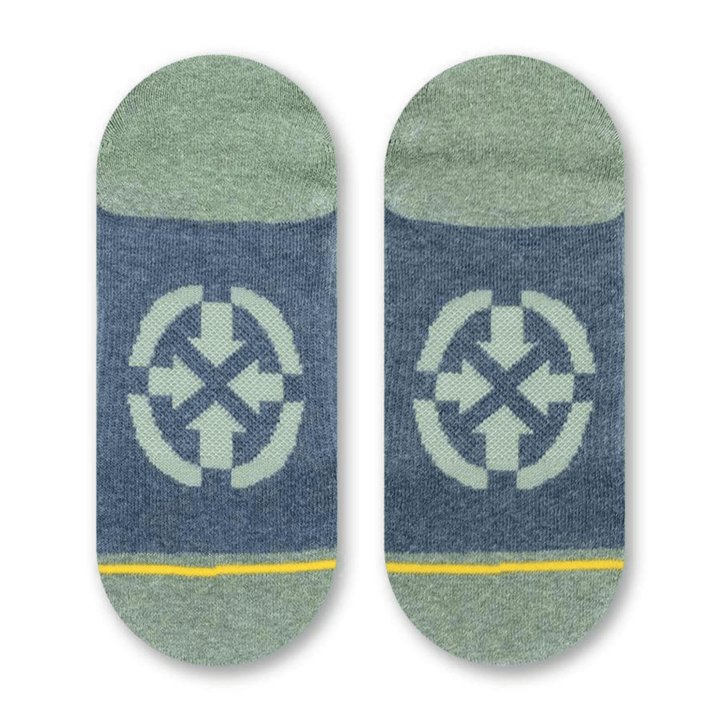 Morning Citrus Plant-Based Dye No Show Socks