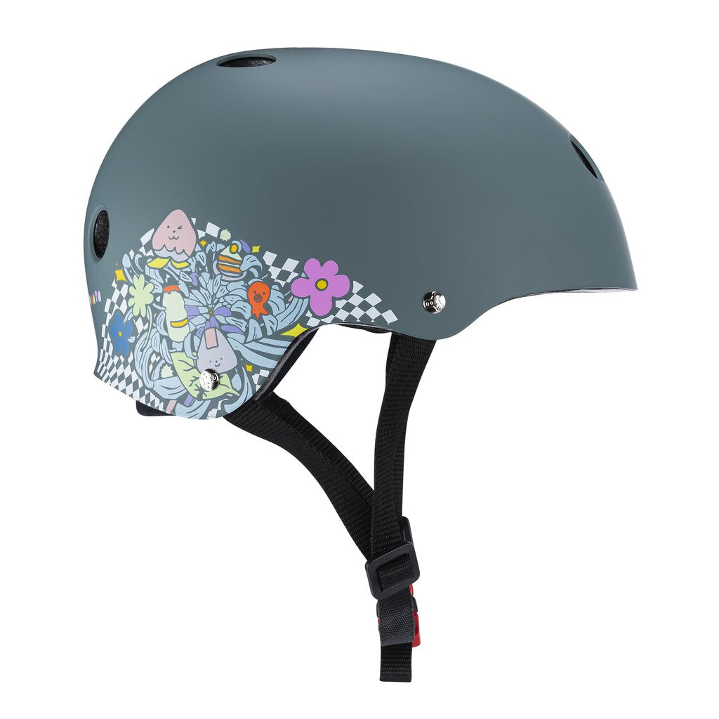 Triple Eight Lizzie Armanto Edition Certified Sweatsaver Skateboard Helmet - Bow Shock Marketplace