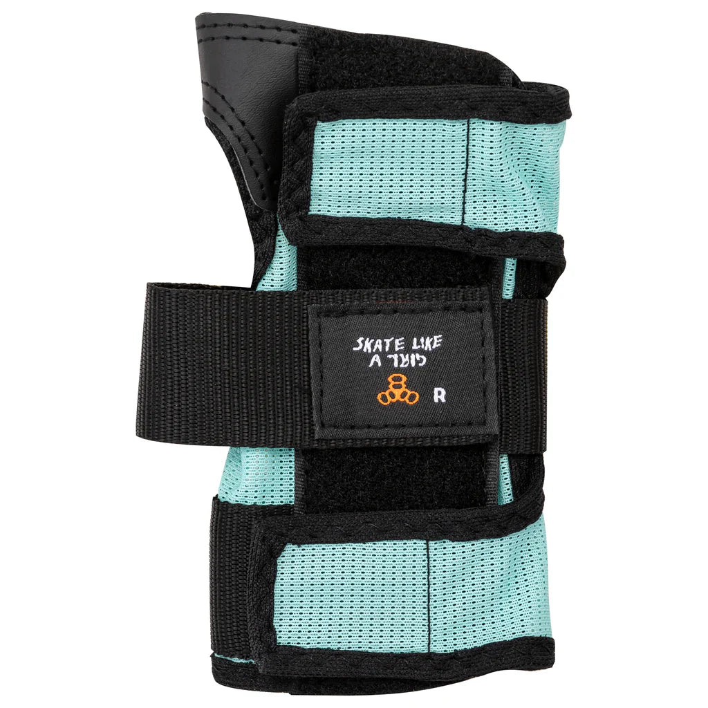 Triple Eight Saver Series - Skate Like A Girl Safety Pads 3-PK - Bow Shock Marketplace