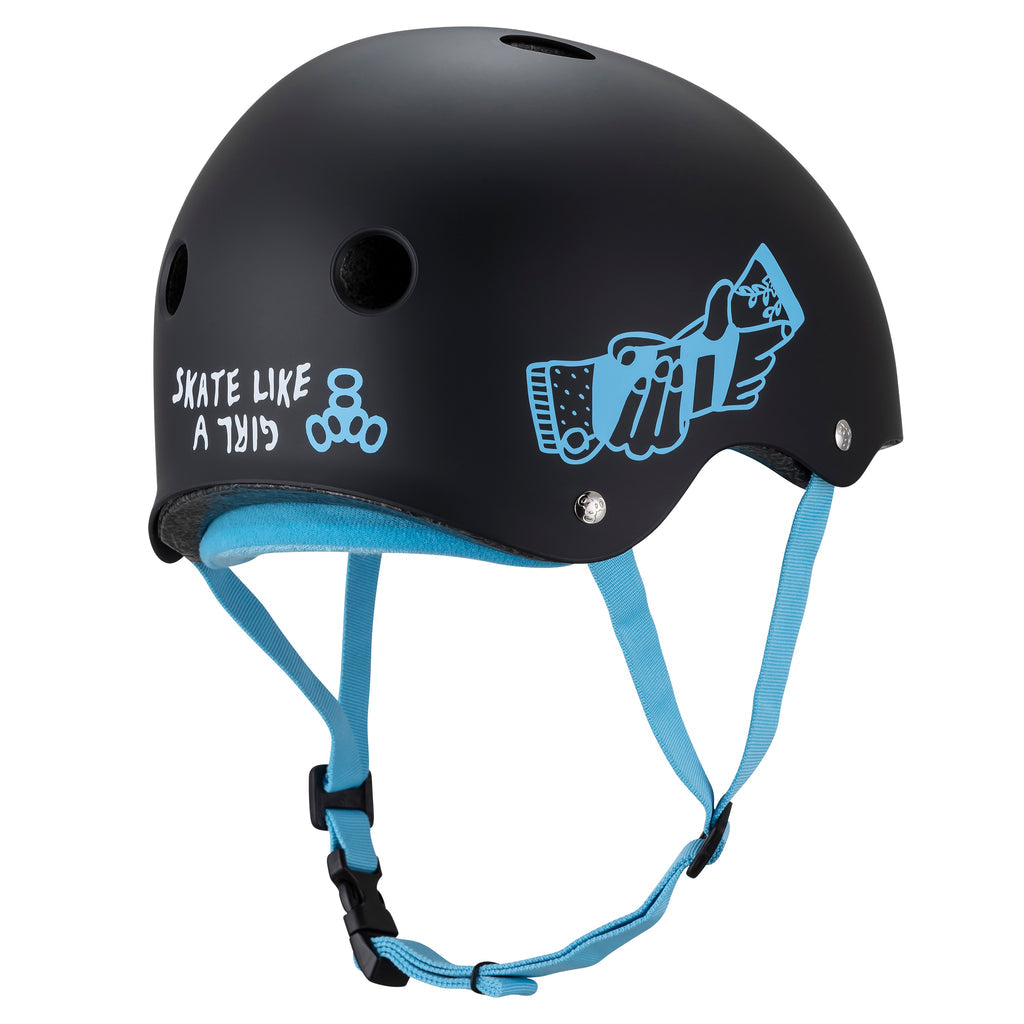 TRIPLE EIGHT THE CERTIFIED SWEATSAVER "SKATE LIKE A GIRL" HELMET - Bow Shock Marketplace
