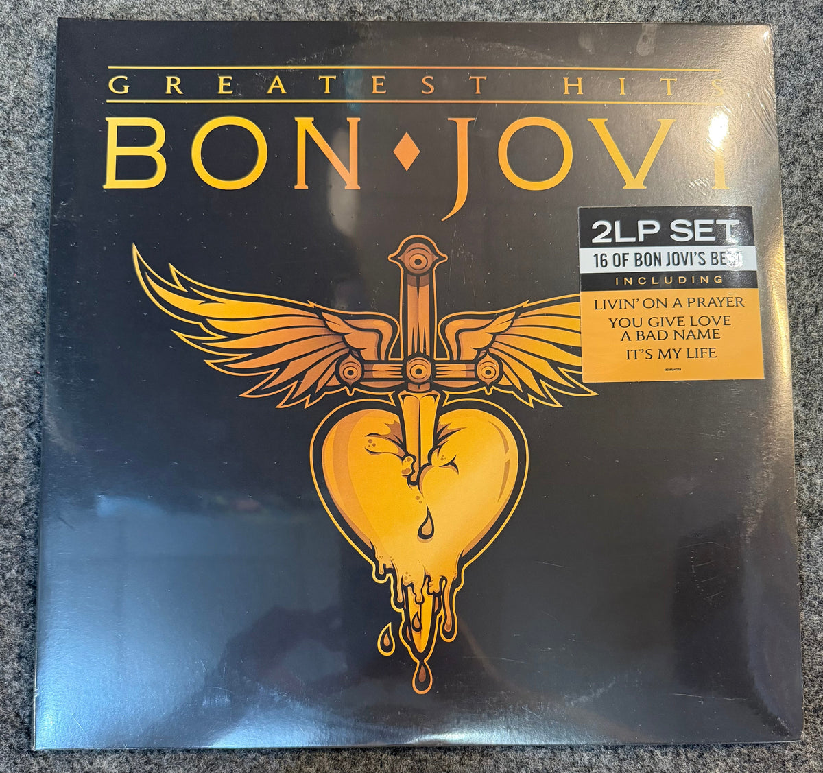 Bon Jovi - Greatest Hits 2x Vinyl LP Record