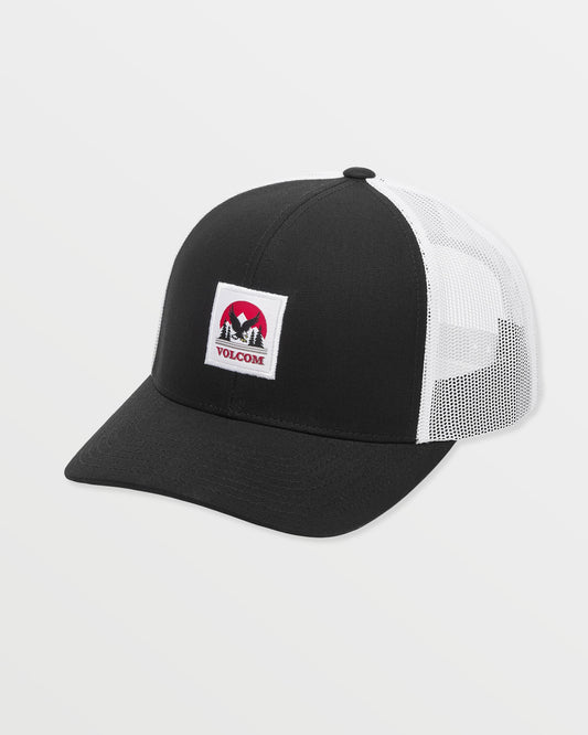 Volcom Talons Black/White Snapback Trucker Hat