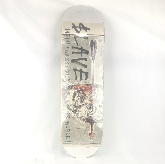 Slave Arrow Head Grey/Red 8.9'' Skateboard Deck
