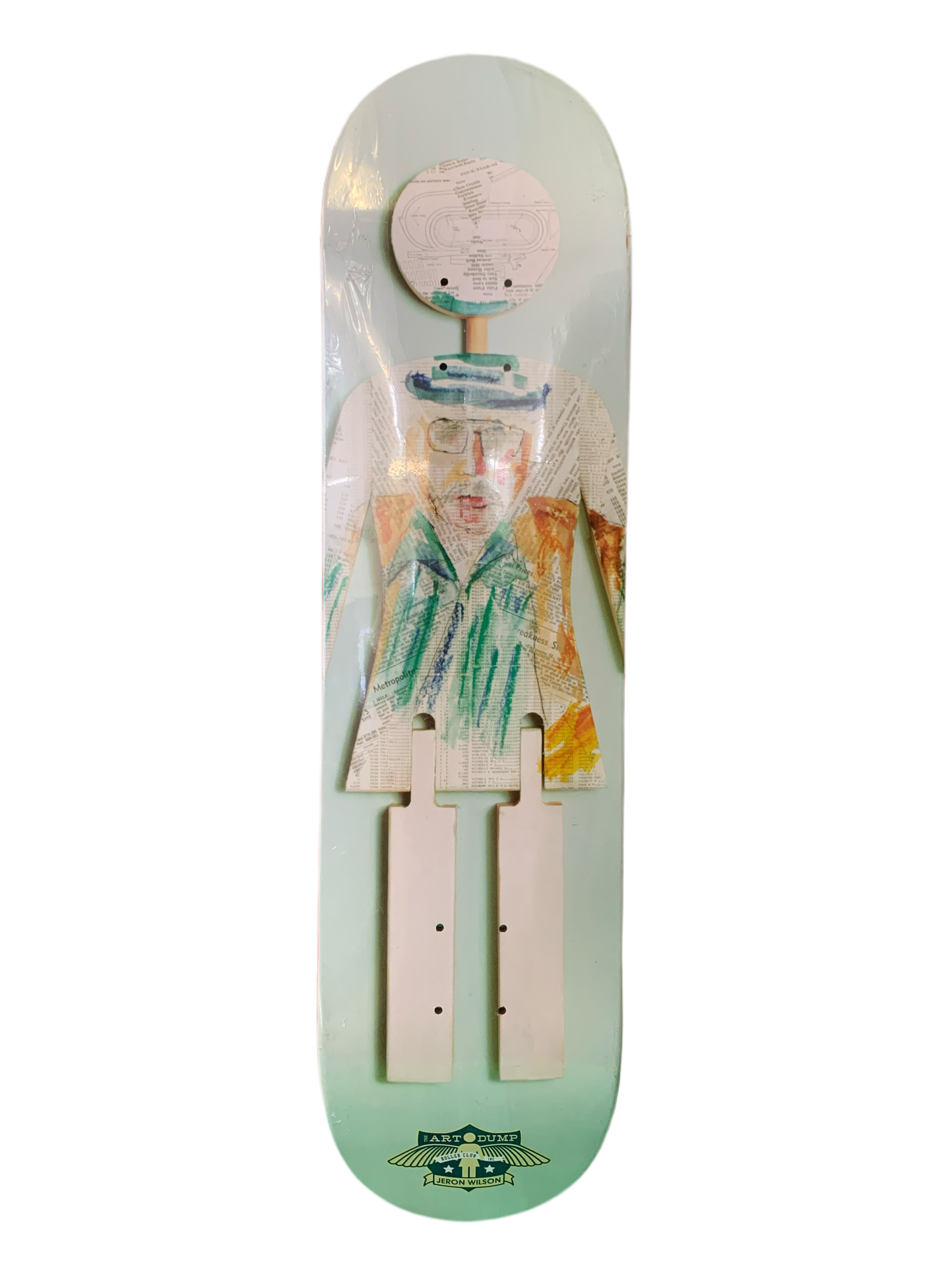 Girl Jeron Wilson Art Dump 8" Classic Skateboard Deck
