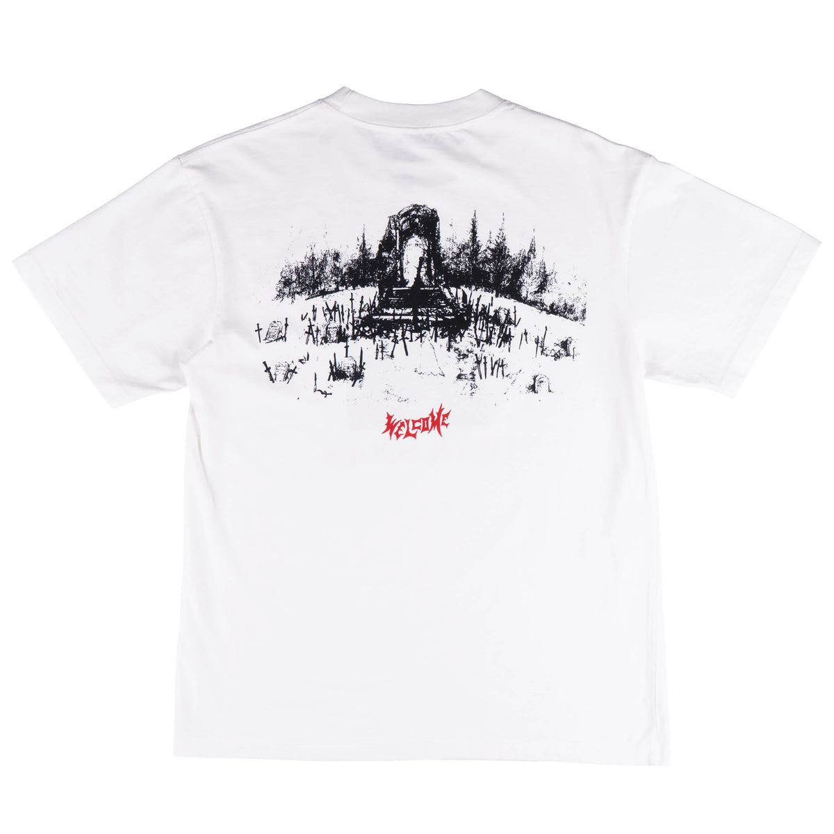 Welcome X Dark Souls Grave T-Shirt