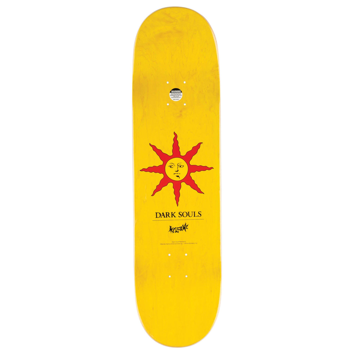Welcome X Dark Souls Solaire 8.5" Popsicle Skateboard Deck