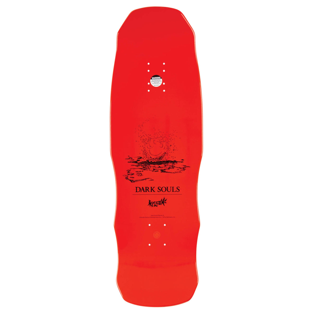 Welcome X Dark Souls Kirk Dark Lord 9.85" Skateboard Deck