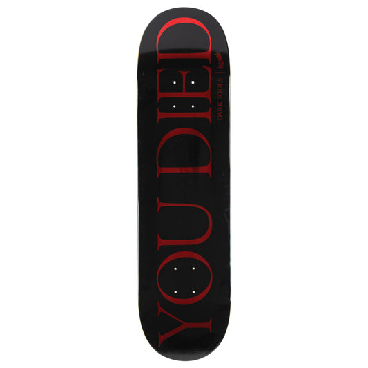 Welcome X Dark Souls You Died 8.5" Popsicle Skateboard Deck