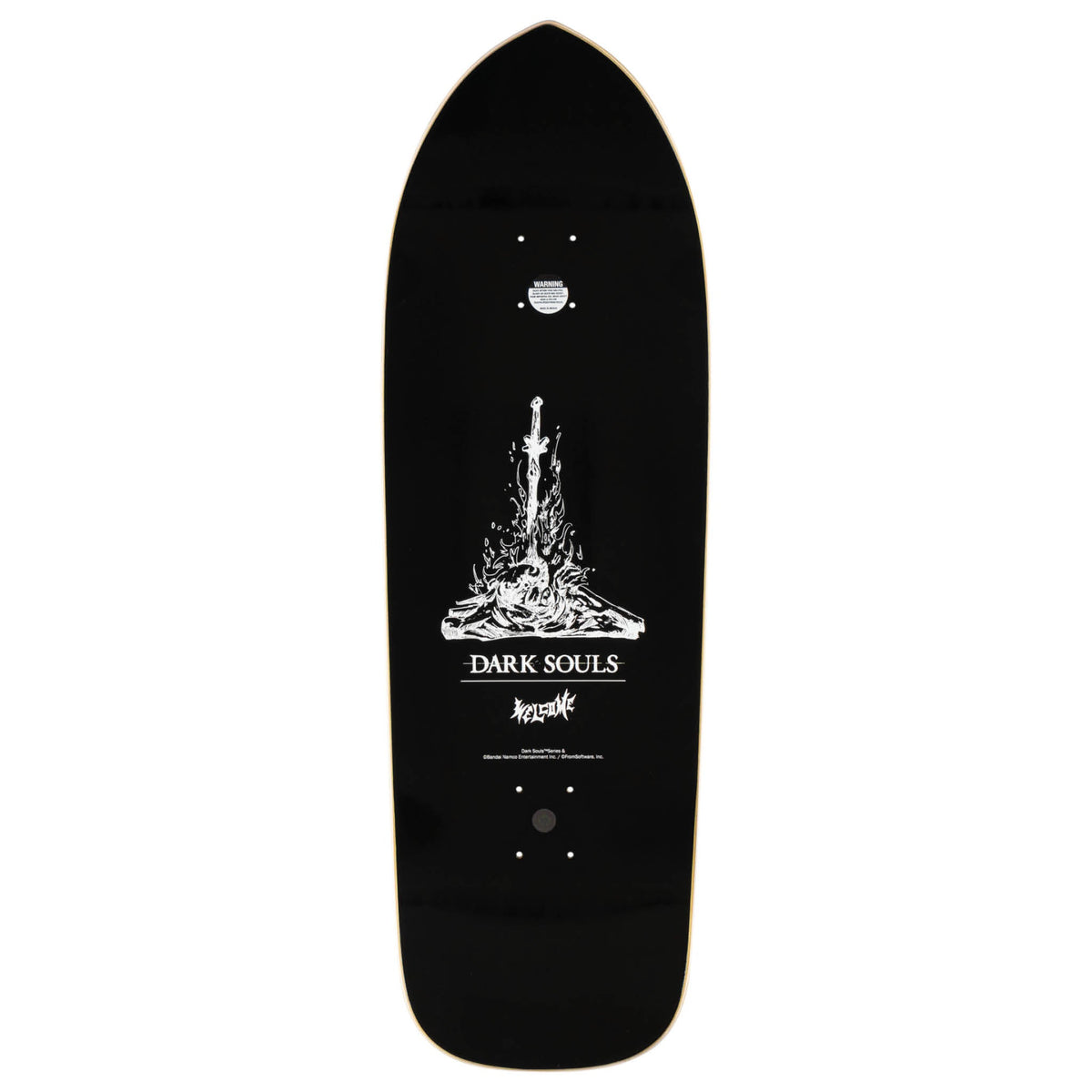 Welcome X Dark Souls Cinder Magic Bullet 2.0 10.5" Skateboard Deck