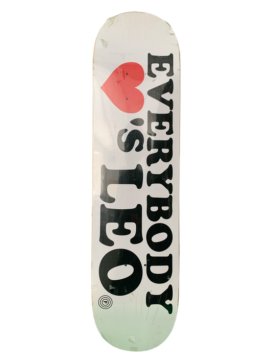 Foundation Leo Romero Everybody Loves Leo 7.6" Classic Skateboard Deck